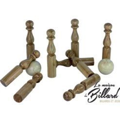 Jeu de quilles en bois