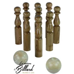 Jeu de quilles en bois