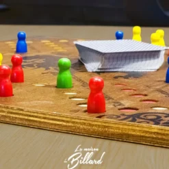 Jeu de Tock artisanal 4/6J. Les chevaux avec de la stratégie