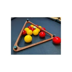 Le Triangle de billard en bois qui serre bien les billes - (Billes 50.8)