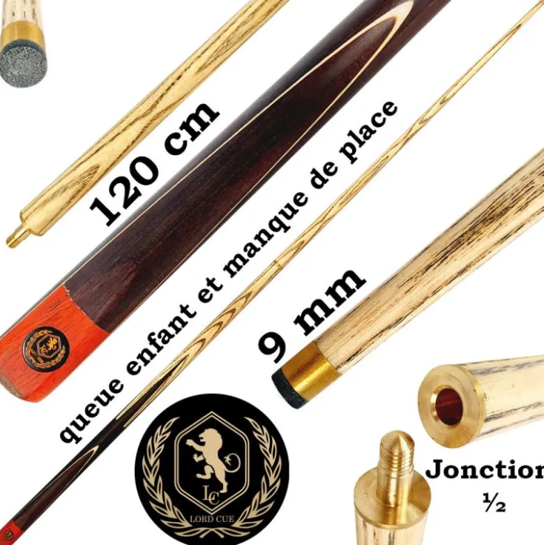 Lord Cue Nano T700 120 cm : La qualité pour les petits joueurs ou pour les coups courts