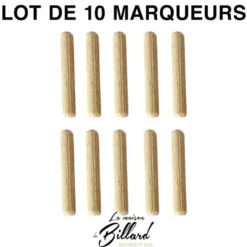 Lot de 10 marqueurs pour jeu d'estaminets