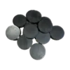 LOT de 12 pions noirs 30 x 7 mm