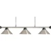 Lustre Allu brossé et noir. Design et pratique