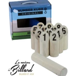 Number kubb original en bois