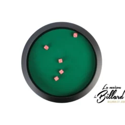 PISTE DE DES MULTI-JEUX Ø 43 CM VERTE