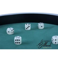 Piste de dés Prestige Noir 34 cm