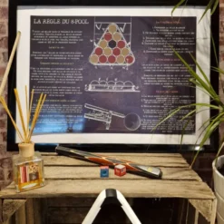 Poster règle 8-Pool