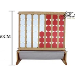 Puissance 4 géant en bois