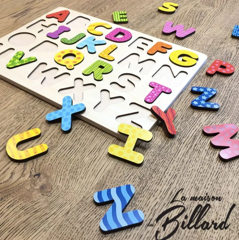 Puzzle alphabet : Apprendre l’alphabet tout en s’amusant