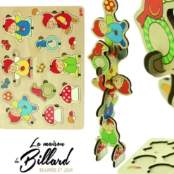 Puzzle en bois bébé et premier âge 