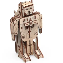 Puzzle en bois Robot-Avion : une sorte de nouveau Lego pour adultes