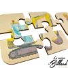 Puzzle Métiers, un superbe jouet en bois pour les enfants dès 2 ans