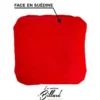 Sac rouge bi-matières pour cornhole grand modèle