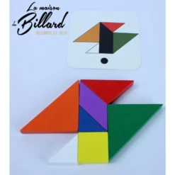 Speed tangram 4 joueurs en bois