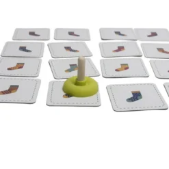 Trouve ma chaussette, un jeu hautement éducatif et amusant